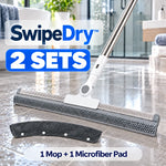 1+1 FREE TODAY | SwipeDry™ - Floor Squeegee Mop
