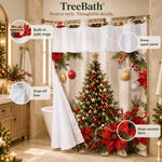 50% OFF TODAY | TreeBath™ - Christmas Shower Curtain