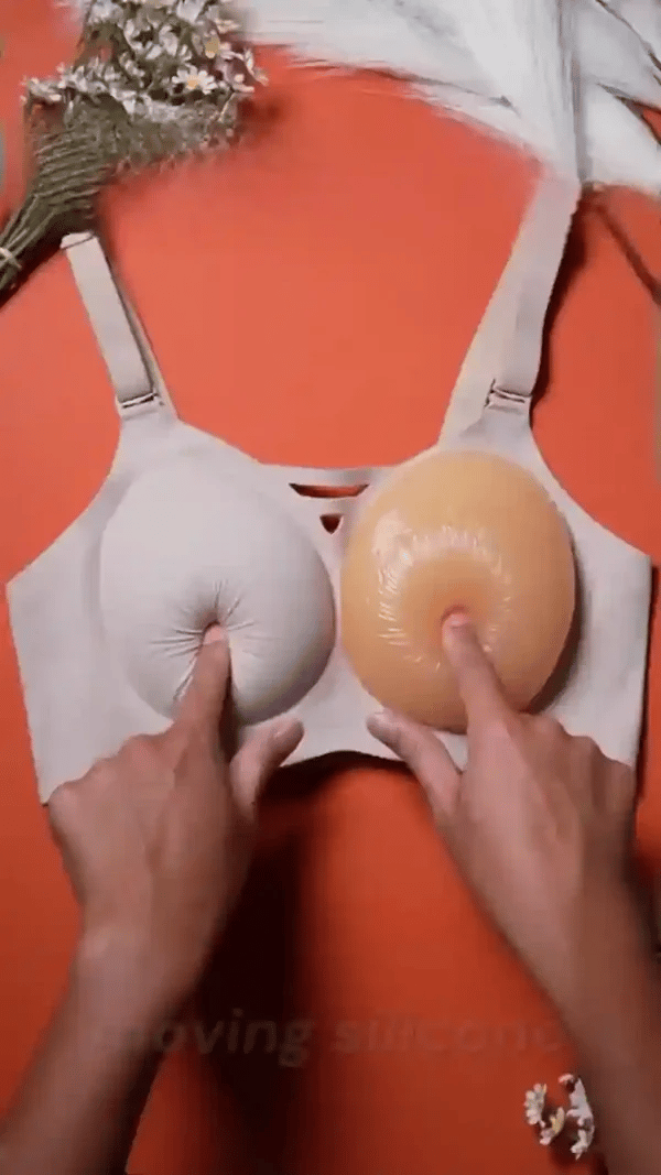 50% OFF TODAY  InvisiBoost™ - Silicone-Insert Seamless Bra