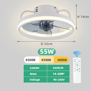 Smart Ceiling Fan With Lights