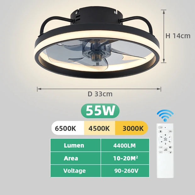 Smart Ceiling Fan With Lights