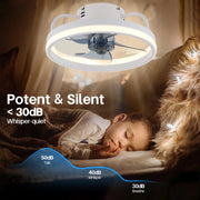 Smart Ceiling Fan With Lights