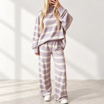 50% OFF TODAY | CozyMatch™ -  Striped Lounge Set