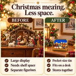 1+1 FREE TODAY | FaithTin™ - Mini Nativity Set