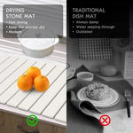 50% OFF TODAY | StoneDry™ - Stone Dish Drying Mat
