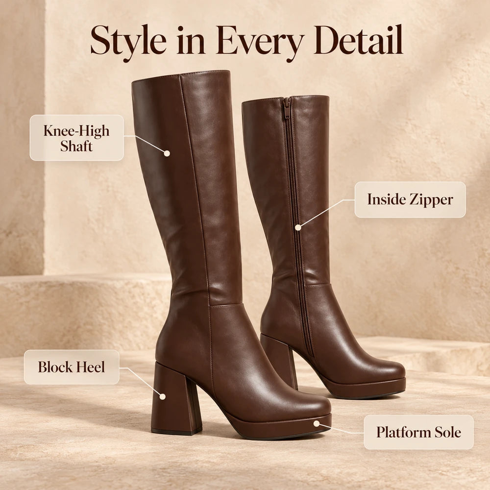 50% OFF TODAY | StepTall™ - Knee High Boots