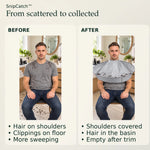 1+1 FREE TODAY | SnipCatch™ - Hair Cutting Cape