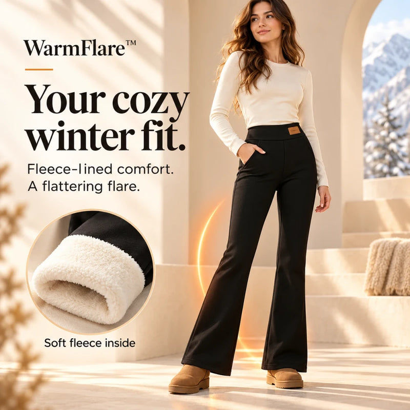 1+1 FREE TODAY | WarmFlare™ - Fleece-Lined Flared Pants