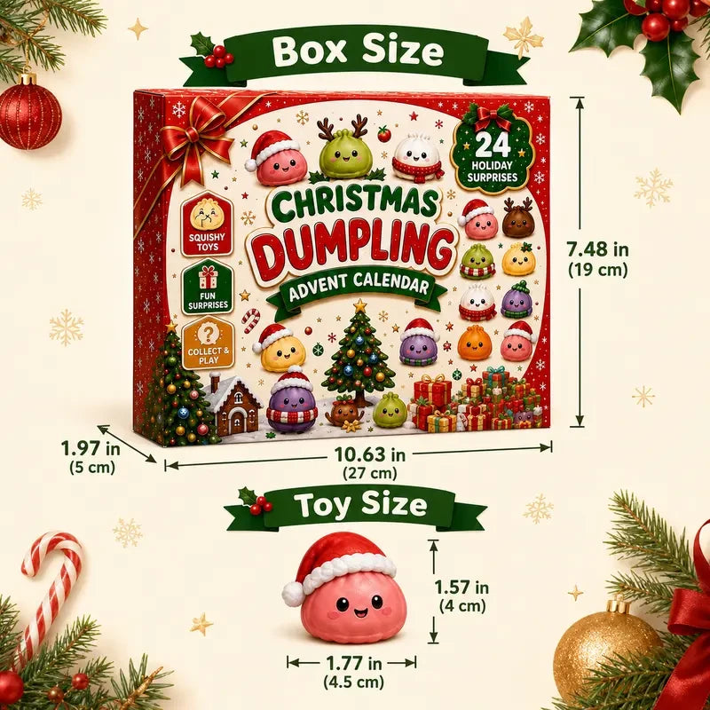 50% OFF TODAY | SquishCount™ - Christmas Squishies Advent Calendar