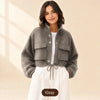 50% OFF TODAY | PlaidCrop™ - Retro Short Coat
