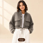 50% OFF TODAY | PlaidCrop™ - Retro Short Coat