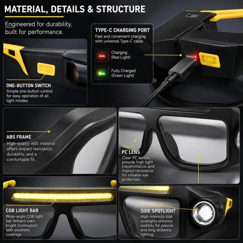 50% OFF TODAY | WaveBeam™ - LED Headlamp Glasses