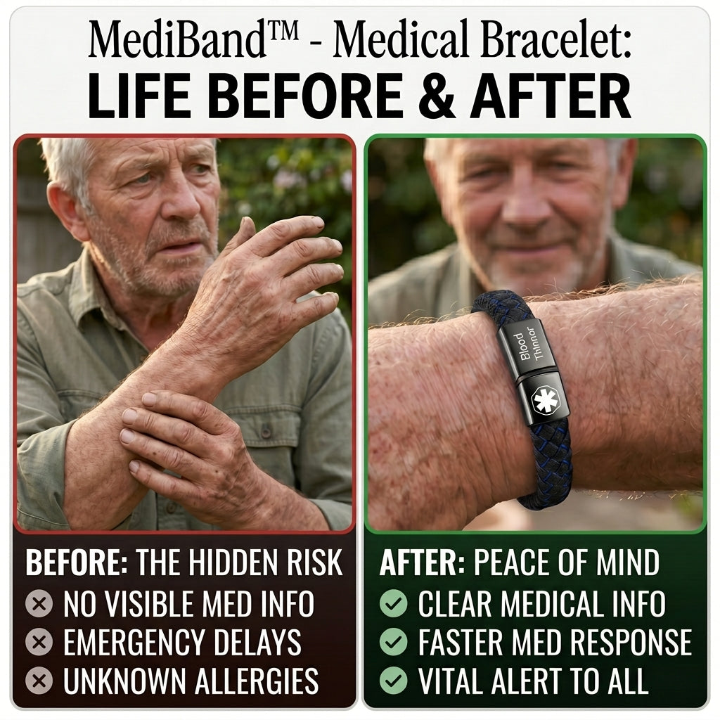 50% OFF TODAY | MediBand™ - Medical Bracelet