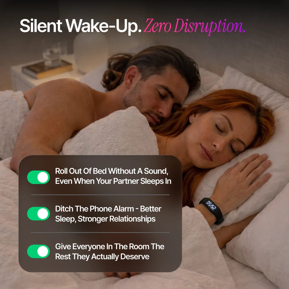 50% OFF TODAY | QuietWake™ - Silent Wrist Alarm