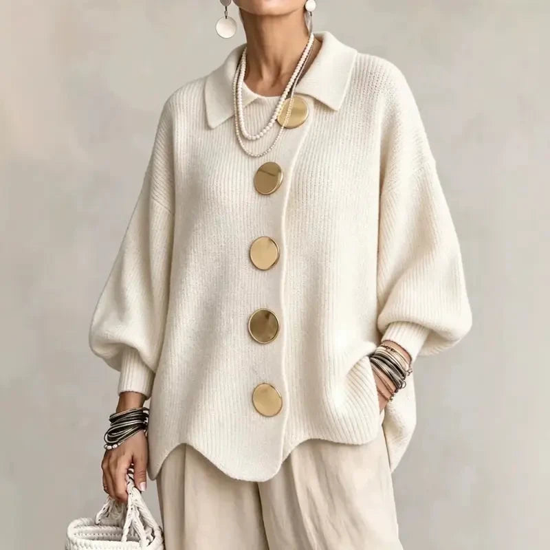 50% OFF TODAY | LapelChic™ - Oversized Knit Cardigan