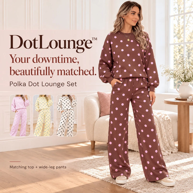 50% OFF TODAY | DotLounge™ - Polka Dot Lounge Set