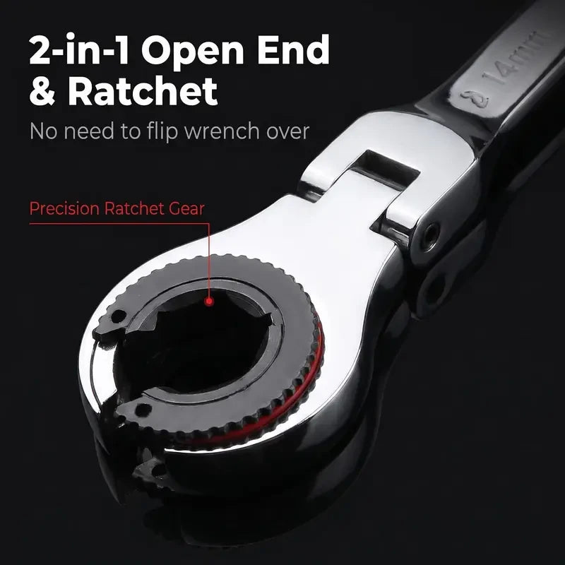 50% OFF TODAY | TightReach™ - 7-in-1 Ratcheting Wrench Set