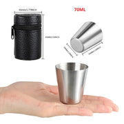 Travel Stainless Steel Cups