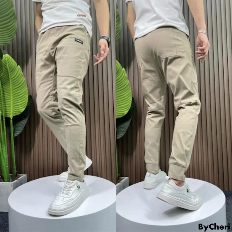 Lucas™ Stretch Cargo Jeans for Men | ByCheri