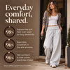 50% OFF TODAY | FoldEase™ - Wide Leg Sweatpants