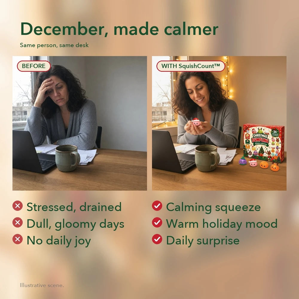 50% OFF TODAY | SquishCount™ - Christmas Squishies Advent Calendar