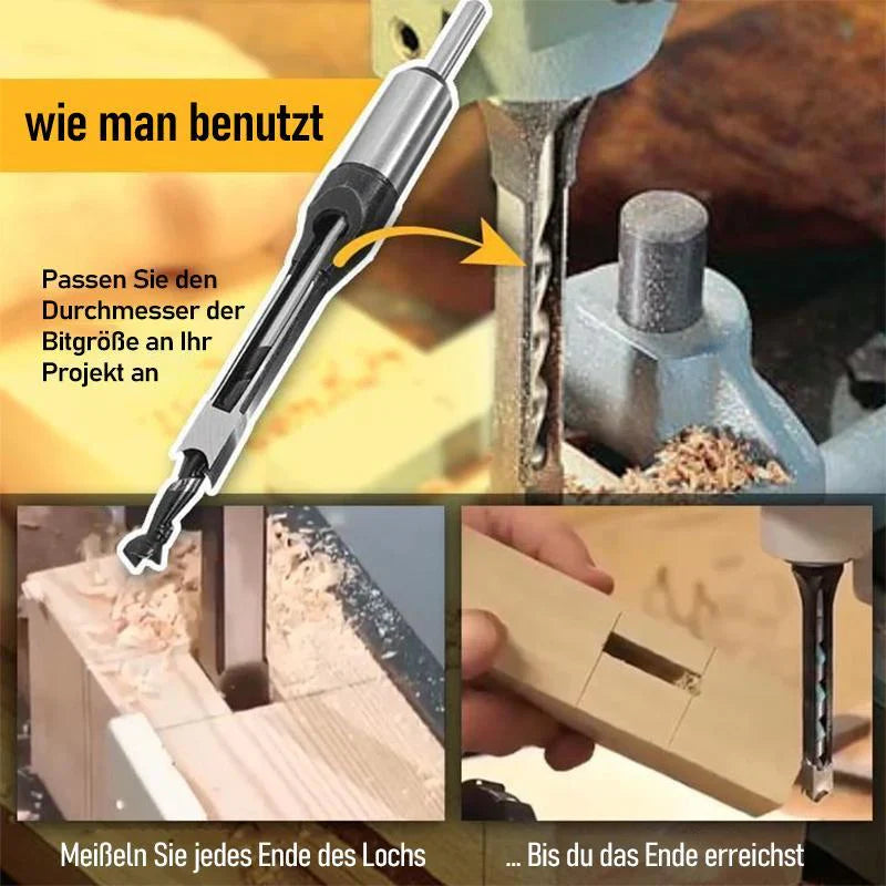 50% OFF TODAY | ChiselPro™ | Drill Perfect Square Holes!