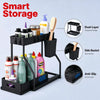 50% OFF TODAY | SinkGlide™ - 2-Tier Under-Sink Rack