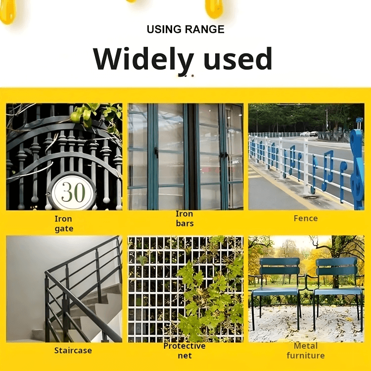 50% DE REMISE TEMPORAIRE | RustFix™ | Peinture métallique anti-rouille