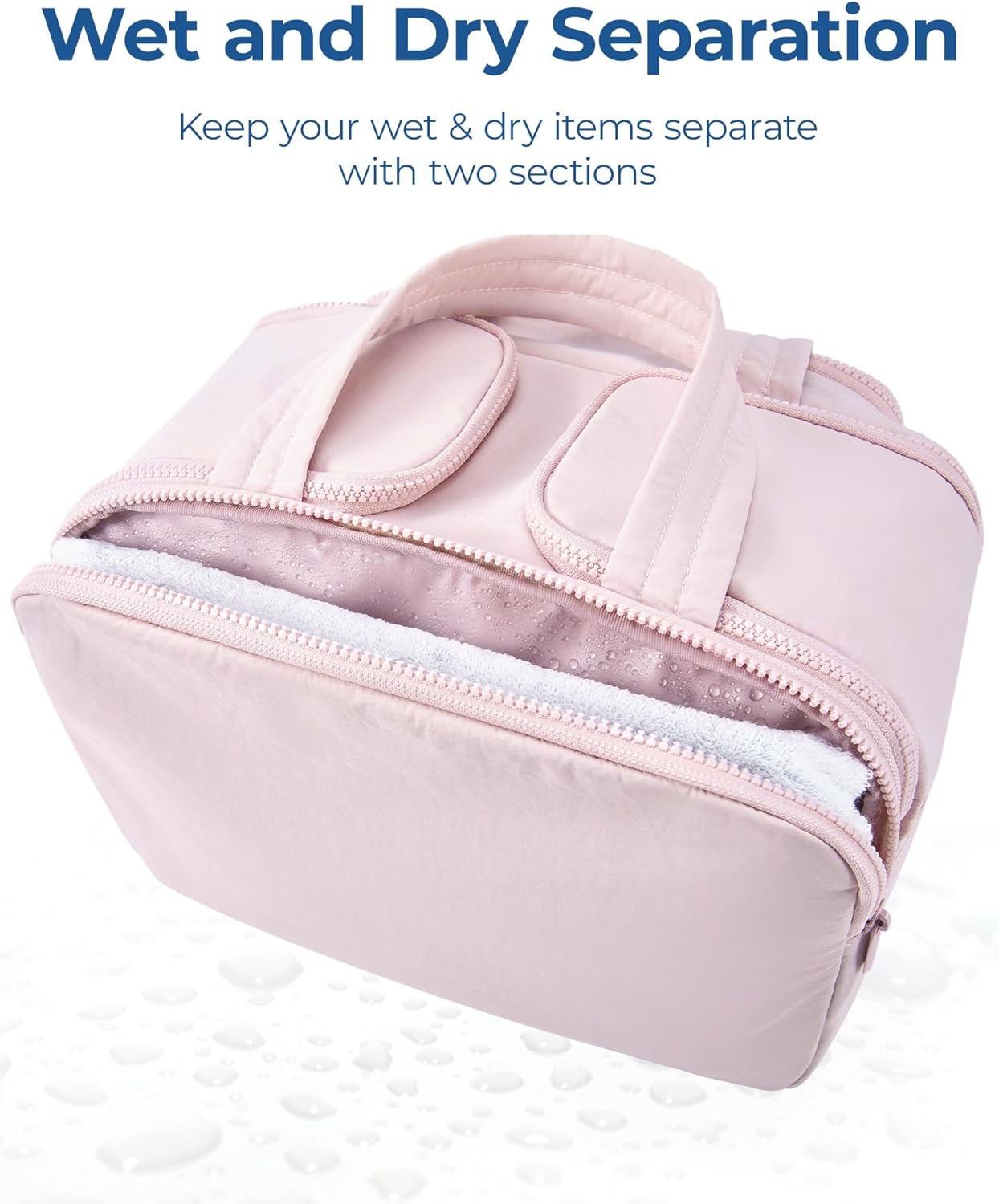 50% OFF TODAY | PuffPack™ | Designed to Keep Toiletries Upright and Within Reach!
