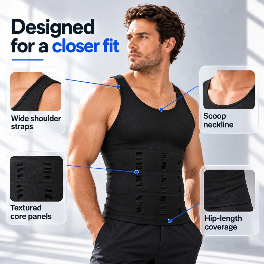 1+1 FREE TODAY | FlatCore™ -  Compression Tank Top