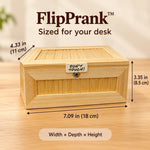 50% OFF TODAY | FlipPrank™ - Wooden Prank Box