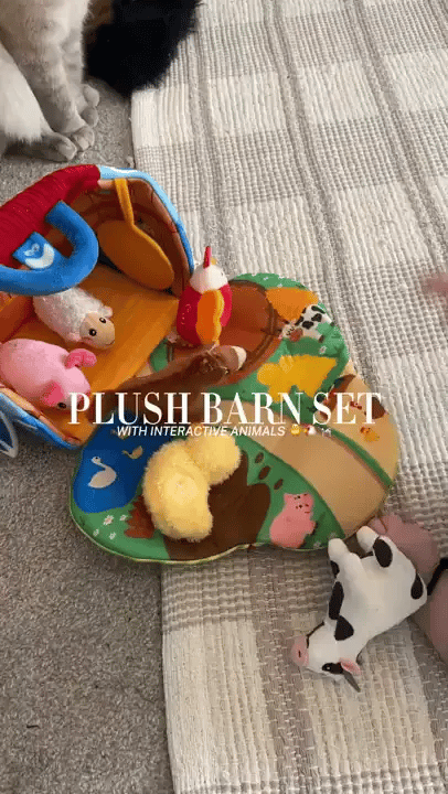 50% OFF TODAY | BarnBuddies™ - Plush Farm Animal Set