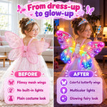 50% OFF TODAY | FlutterGlow™ - Light-Up Fairy Wings