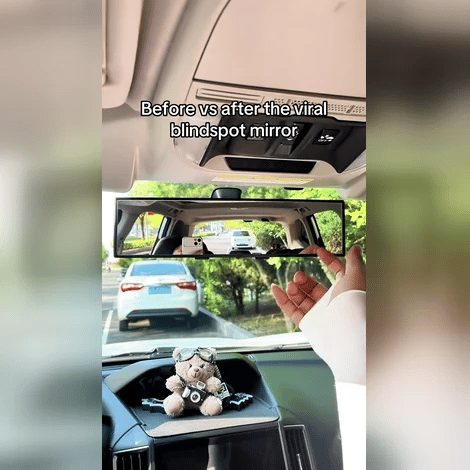 50% OFF TODAY | ClearBack™ - Panoramic Rearview Mirror