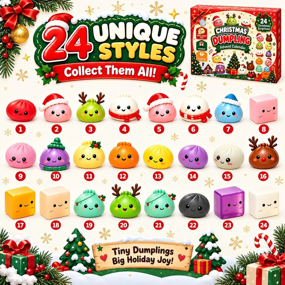 50% OFF TODAY | SquishCount™ - Christmas Squishies Advent Calendar