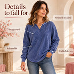 50% OFF TODAY | FadeEase™ - Vintage Washed Sweatshirt