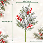 6+6 FREE TODAY | PineFrost™ - Christmas Pine-Cedar Stems