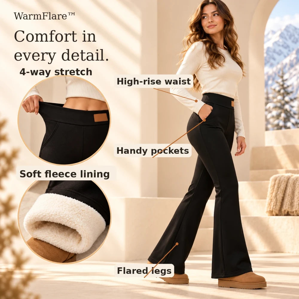 1+1 FREE TODAY | WarmFlare™ - Fleece-Lined Flared Pants