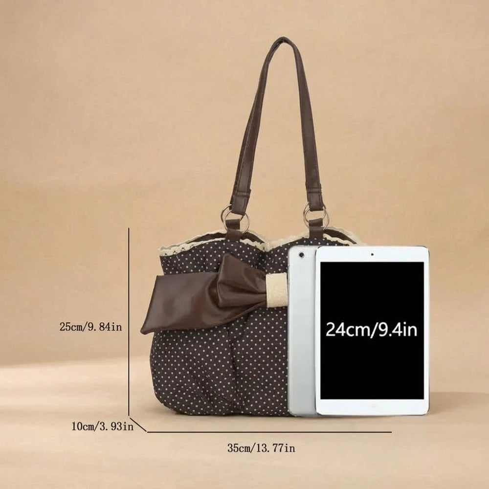 1+1 FREE TODAY | BowCharm™ - Polka Dot Tote Bag