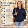50% OFF TODAY | QuarterChic™ - Quarter Zip Sweatshirt