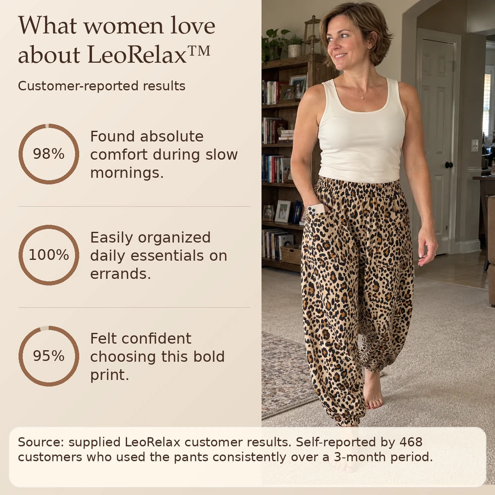 50% OFF TODAY | LeoRelax™ - Leopard Harem Pants