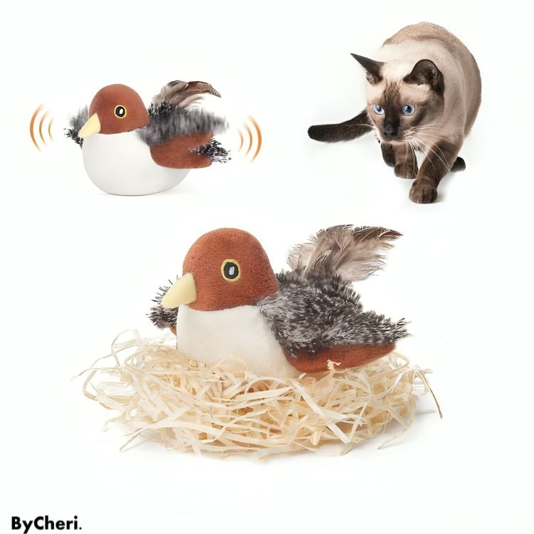 1 + 1 FREE TODAY | FuzzyTweet™ | Interactive Cat Toy