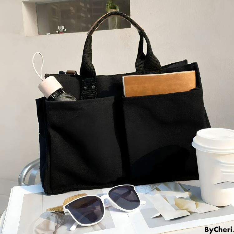 50% OFF TODAY | UrbanTote™ | Multi-Pocket Canvas Tote Bag