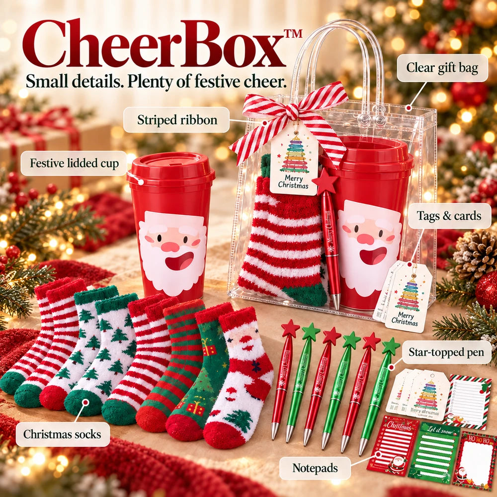 50% OFF TODAY | CheerBox™ - Holiday Gift Set