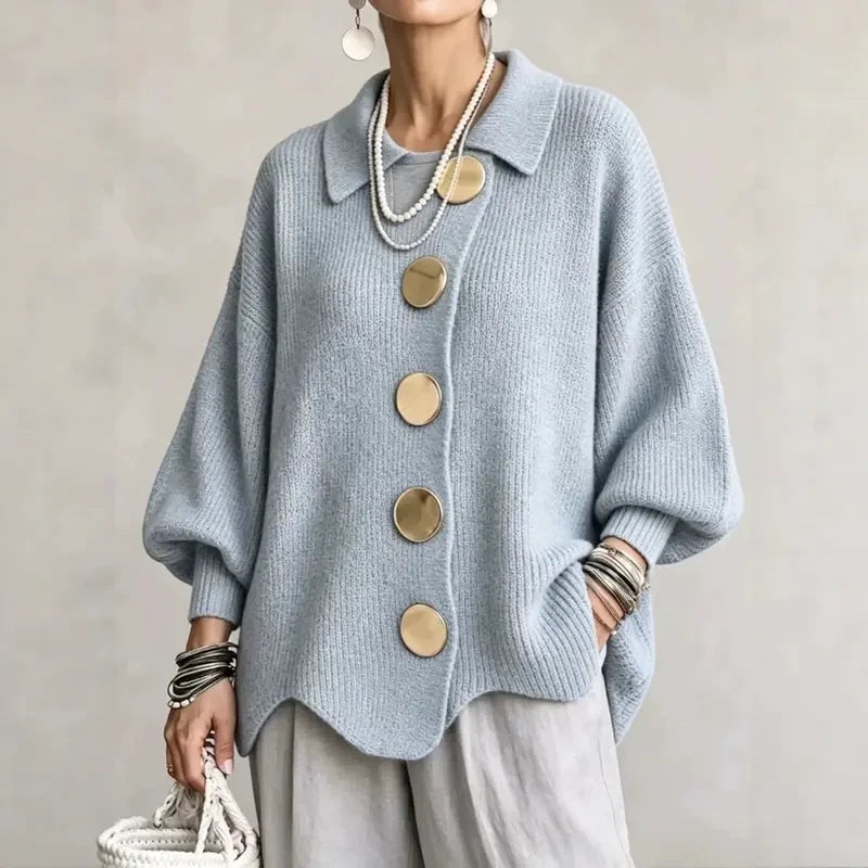 50% OFF TODAY | LapelChic™ - Oversized Knit Cardigan