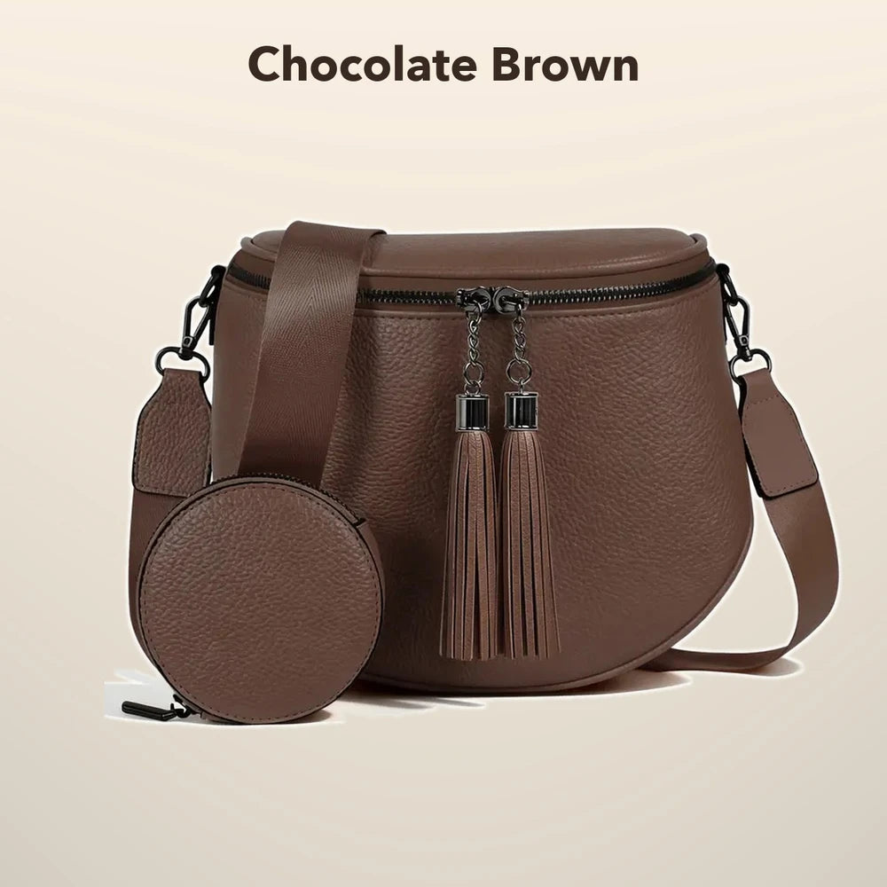 50% OFF TODAY | TasselSwing™ - Leather Saddle Bag