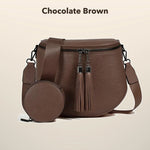 50% OFF TODAY | TasselSwing™ - Leather Saddle Bag
