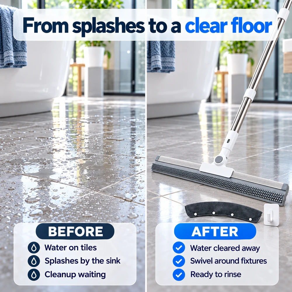 1+1 FREE TODAY | SwipeDry™ - Floor Squeegee Mop