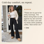1+1 FREE TODAY | WarmFlare™ - Fleece-Lined Flared Pants
