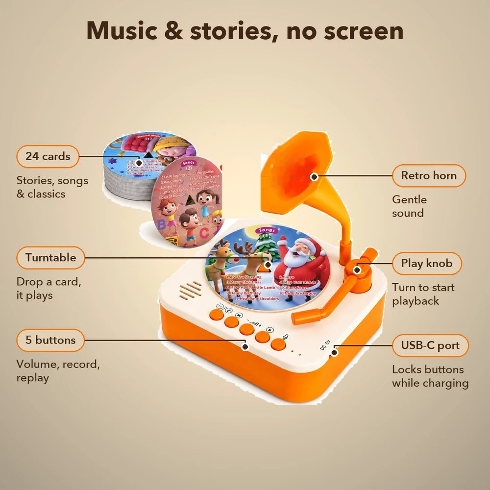 50% OFF TODAY | TinyTunes™ - Kids Phonograph